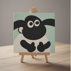 Pompom Ball Mosaic Art